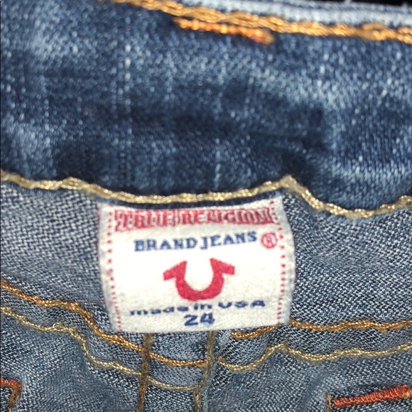 True Religion Size 24 Shorts 💙 - Picture 3 of 5